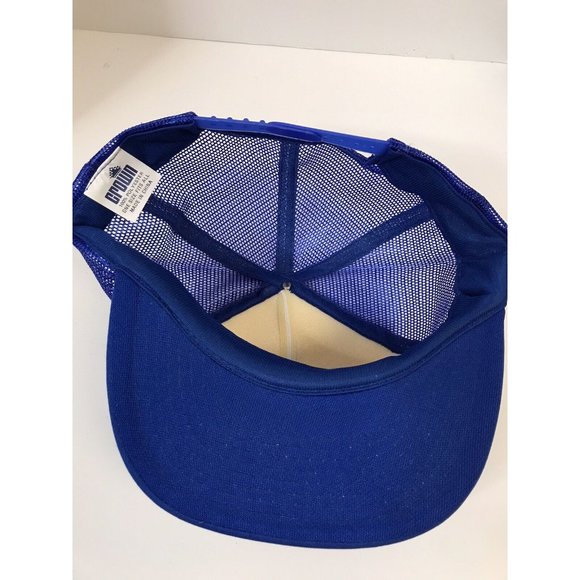 AT&T Blue White Snapback Hat - Picture 6 of 8